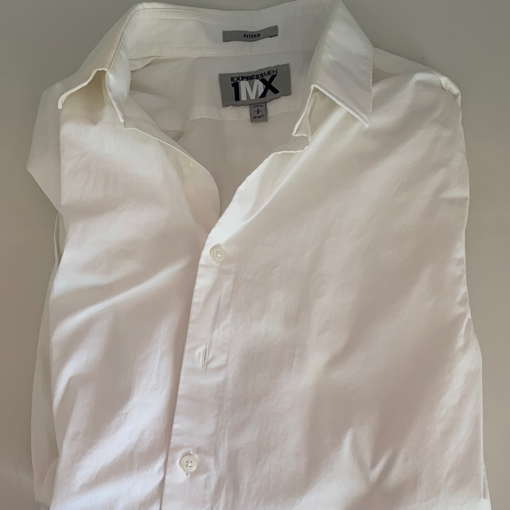 Express white dress shirt